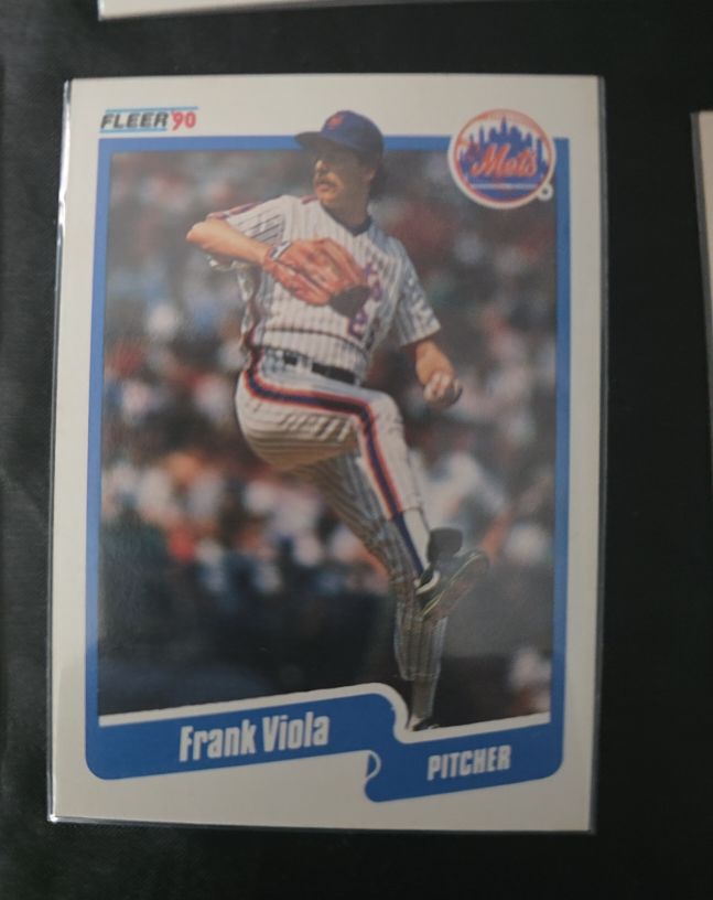 1990 Fleer #219 Frank Viola — front