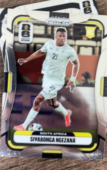 2026 Panini Prizm FIFA World Cup #412 Siyabonga Ngezana — front