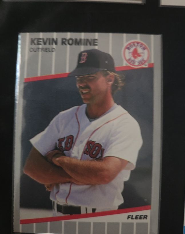 1989 Fleer #98 Kevin Romine — front