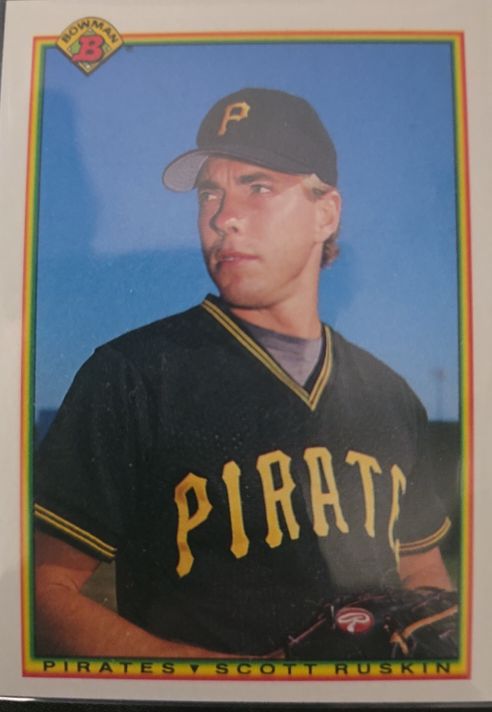 1990 Bowman #167 Scott Ruskin — front