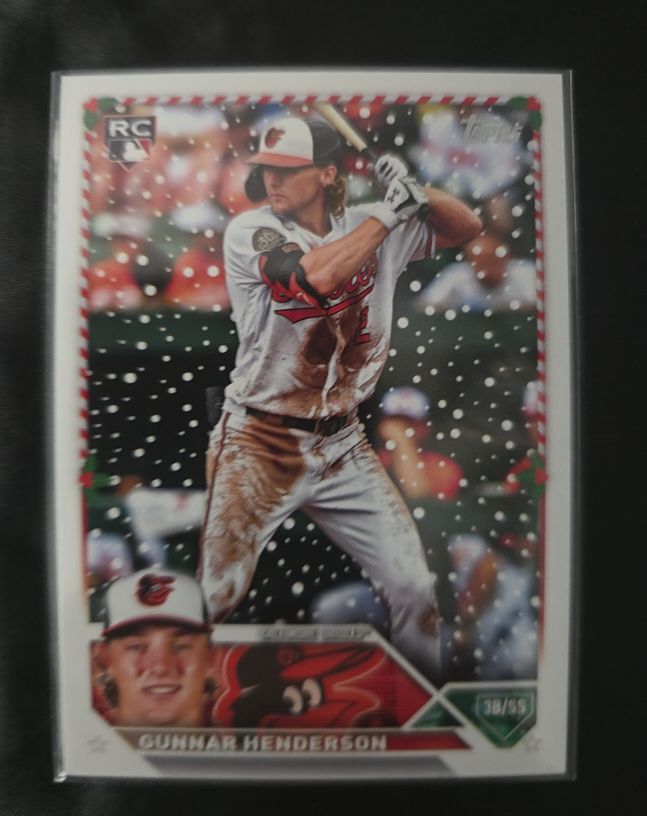 2023 Topps Holiday #H4 Gunnar Henderson — front