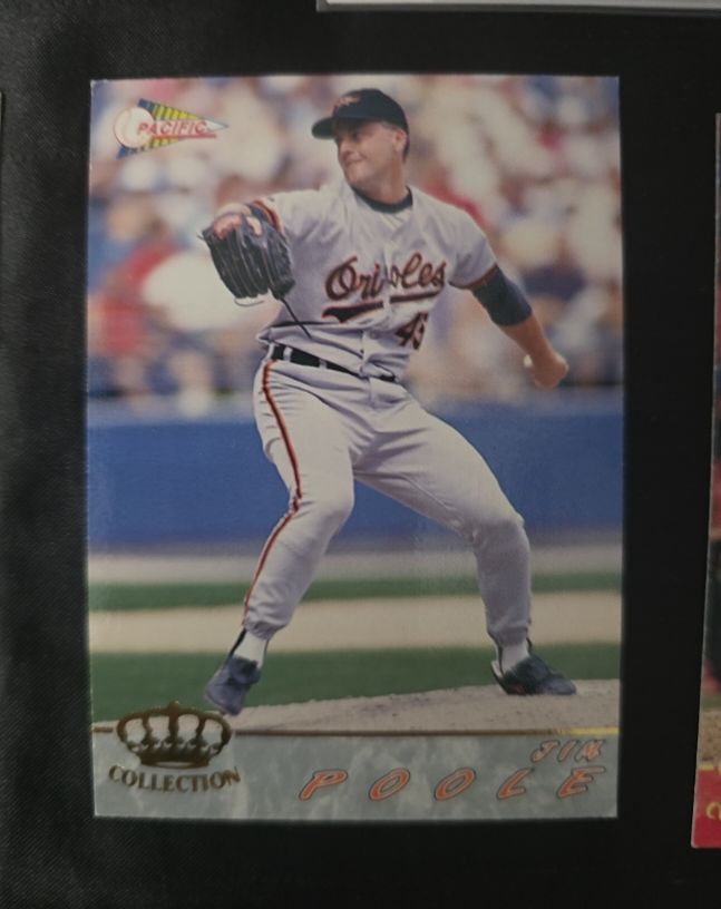 1994 Pacific Crown Collection #42 Jim Poole — front
