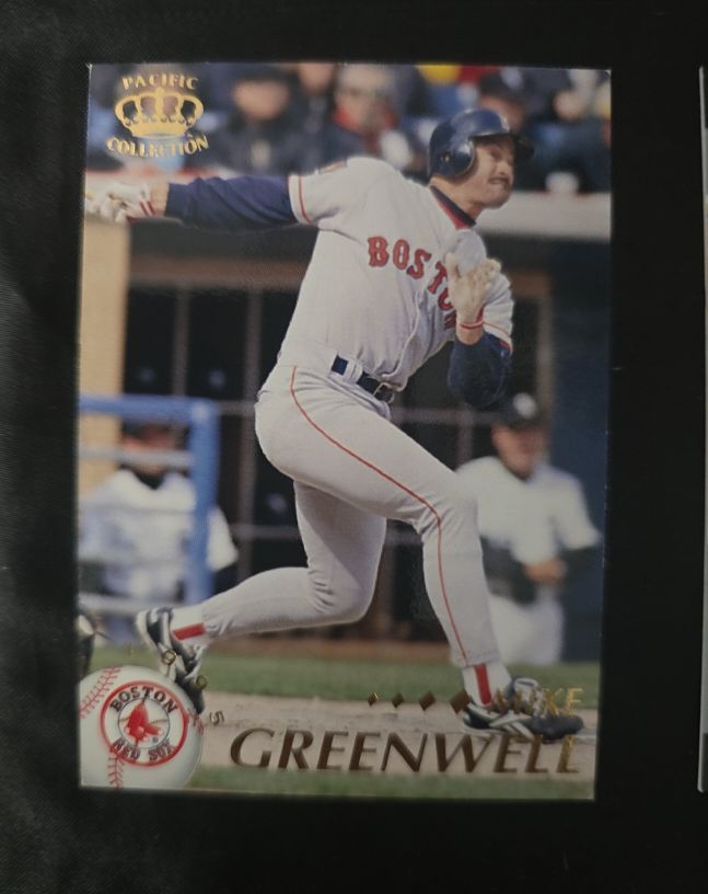 1996 Pacific Collection #251 Mike Greenwell — front