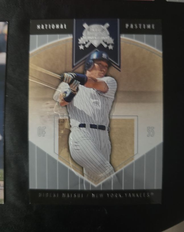2004 Fleer National Pastime #1 Hideki Matsui — front
