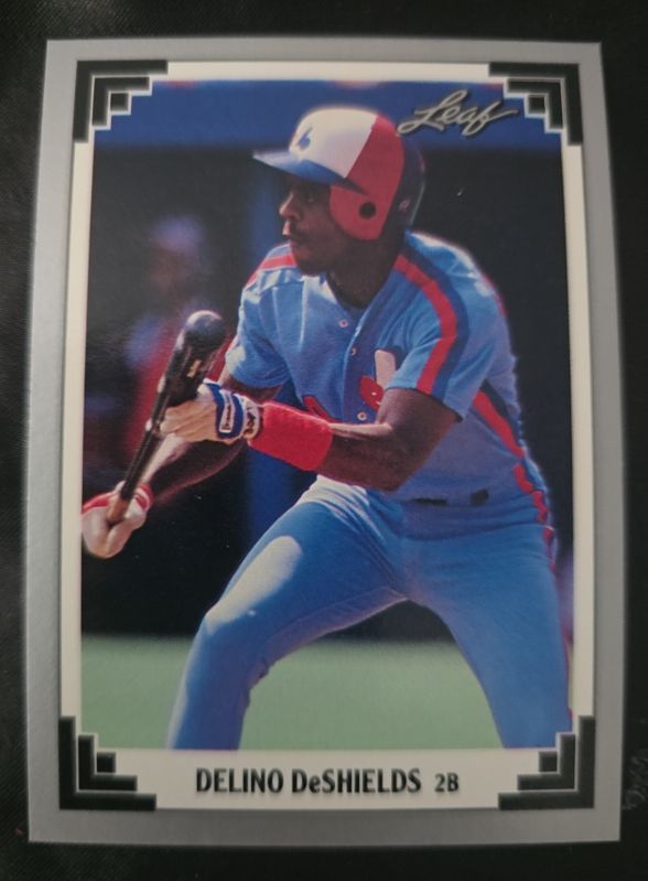 1991 Leaf #139 Delino DeShields — front