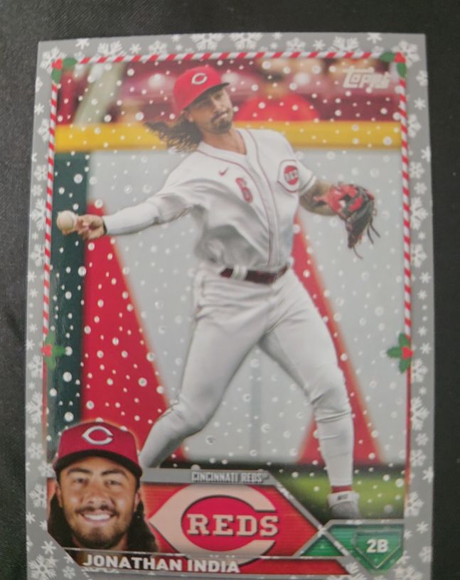 2023 Topps Holiday #H135 Jonathan India — front