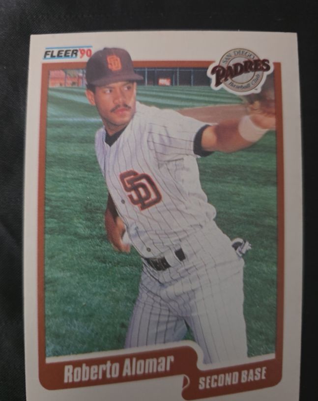 1990 Fleer #149 Roberto Alomar — front