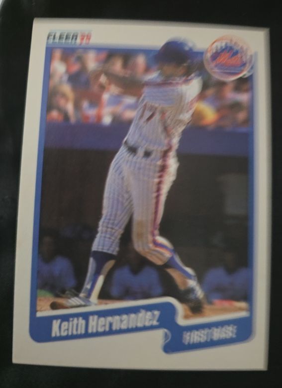 1990 Fleer #205 Keith Hernandez — front