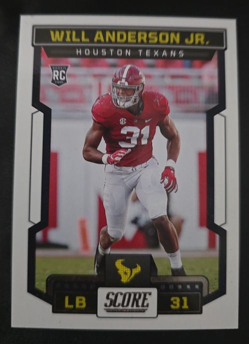 2023 Panini Score #374 Will Anderson Jr. — front