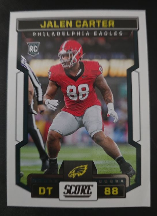 2023 Panini Score #369 Jalen Carter — front