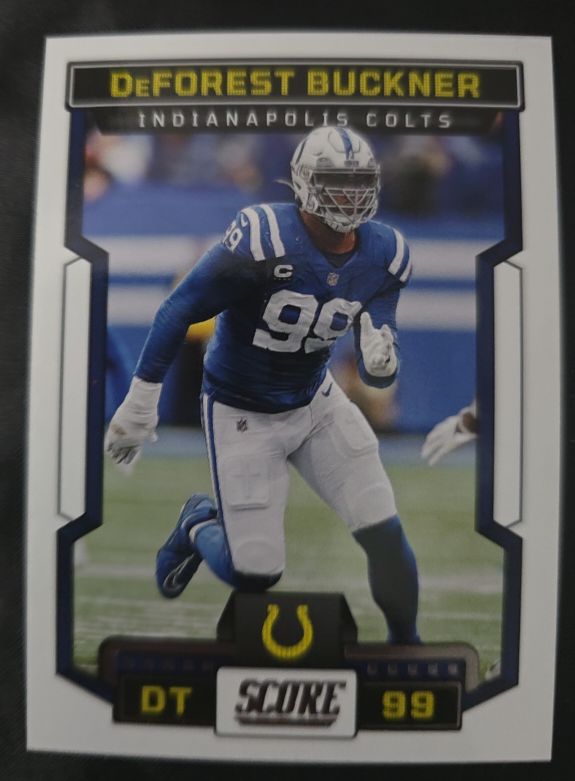 2023 Panini Score #14 DeForest Buckner — front