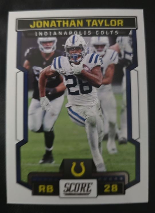 2023 Panini Score #9 Jonathan Taylor Indianapolis Colts — front