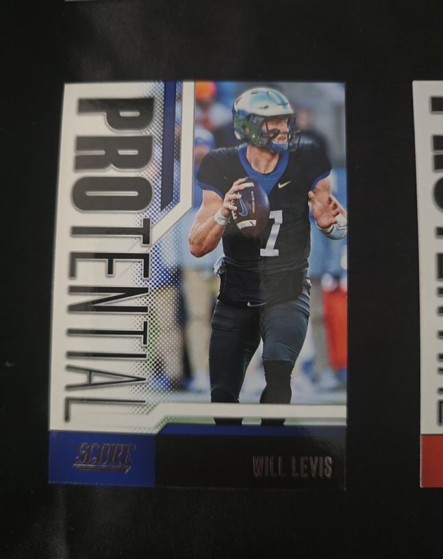 2023 Panini Score Protential #3 Will Levis — front