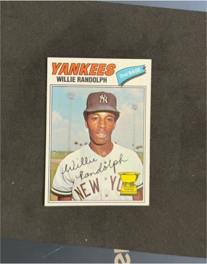 1977 Topps #359 Willie Randolph — front