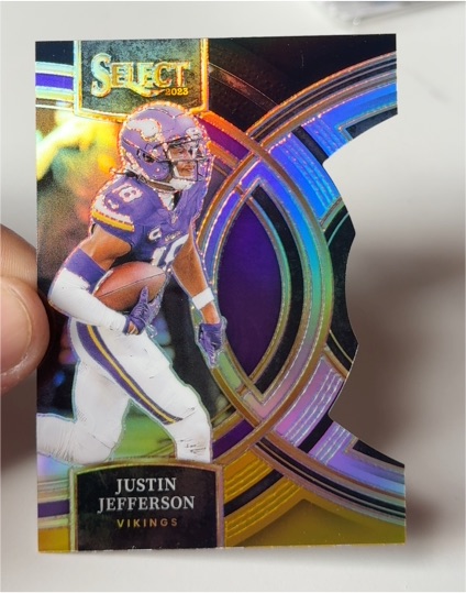 2023 Panini Select Premier Level #175 Justin Jefferson — front