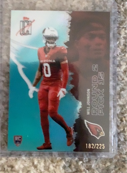 2025 Topps Signature Class #135 Will Johnson — front
