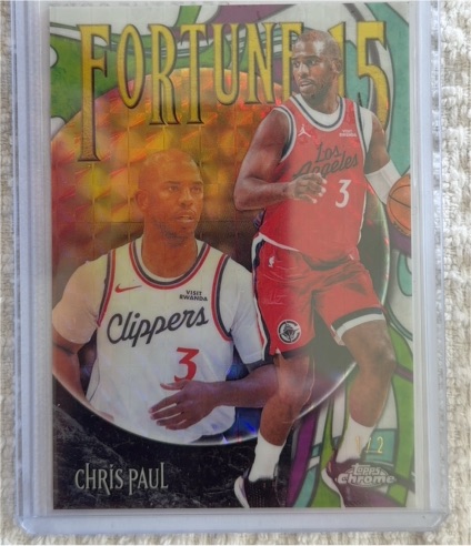 2025-26 Topps Chrome Update Fortune 15 #F15-6 Chris Paul — front