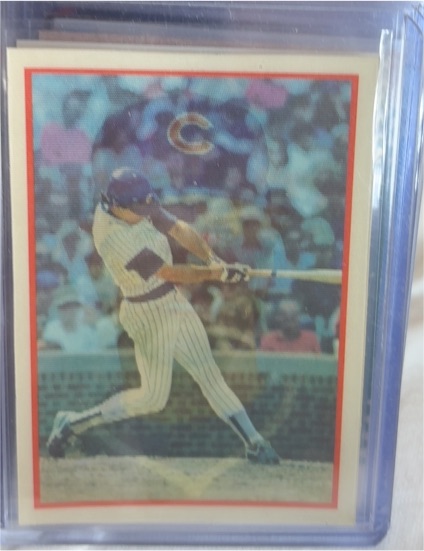 1987 Sportflics #8 Ryne Sandberg Chicago Cubs — front