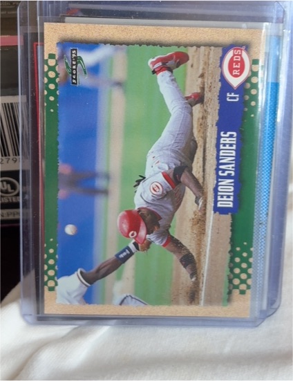 1995 Score #266 Deion Sanders — front
