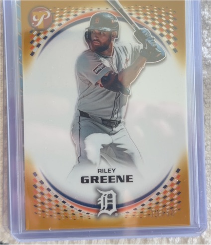 2026 Topps Pristine #96 Riley Greene — front