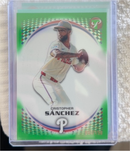2026 Topps Pristine #113 Cristopher Sánchez — front