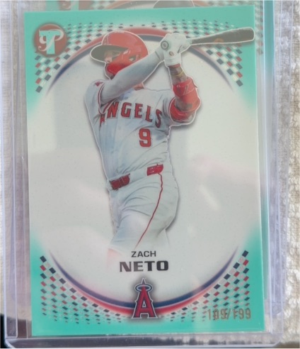 2026 Topps Pristine #99 Zach Neto — front