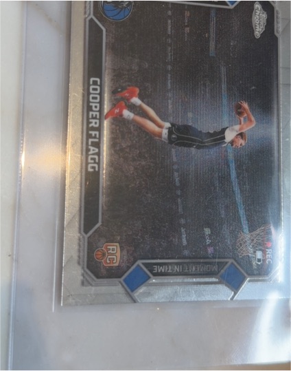 2026 Topps Chrome #MT-16 Cooper Flagg Moment In Time Rookie — front
