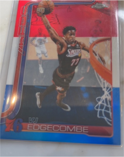 2026 Topps Chrome #153 VJ Edgecombe — front