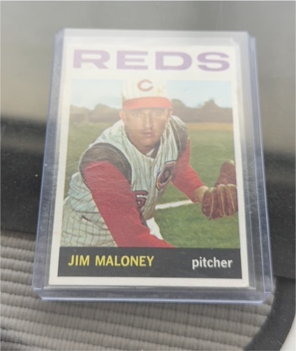 1964 Topps #420 Jim Maloney — front
