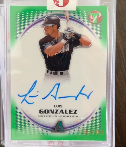 2026 Topps Pristine #PA-LG Luis Gonzalez — front