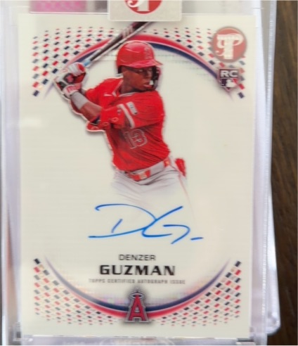 2026 Topps Pristine #PA-DGU Denzer Guzman — front