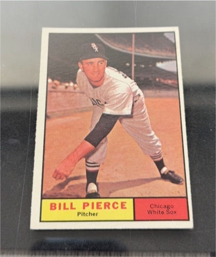 1961 Topps #205 Bill Pierce — front