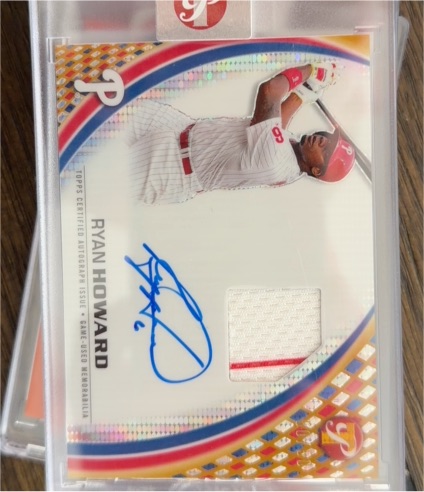 2026 Topps Pristine #PPAR-RH Ryan Howard — front
