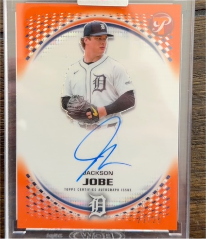 2025 Topps Pristine #29 Jackson Jobe — front