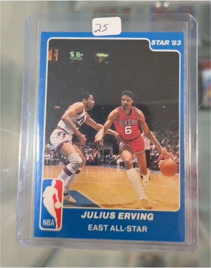 1983 Star NBA All-Star Game #4 Julius Erving — front