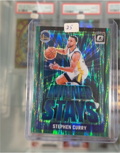 2024-25 Panini Donruss Optic #3 Stephen Curry Winner Stays — front