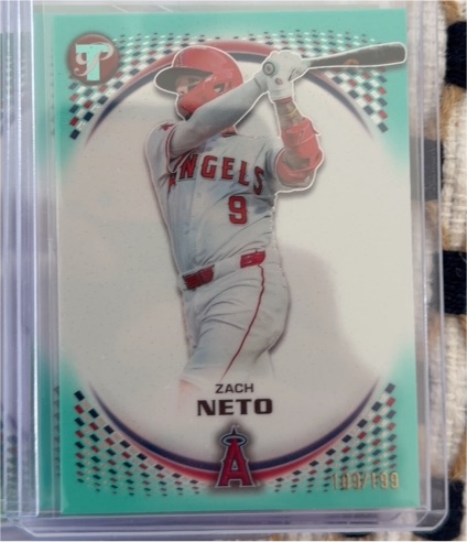 2026 Topps Pristine #99 Zach Neto — front