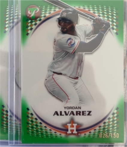 2026 Topps Pristine #60 Yordan Alvarez — front