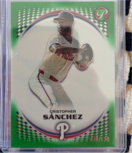 2026 Topps Pristine #113 Cristopher Sánchez — front