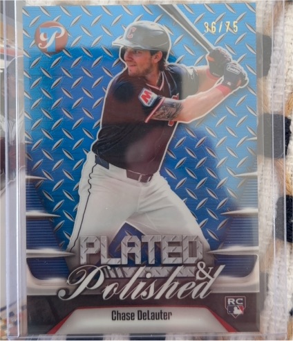 2026 Topps Pristine #PP-27 Chase DeLauter — front