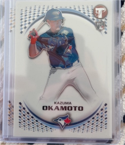 2026 Topps Pristine #94 Kazuma Okamoto — front