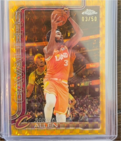 2025-26 Topps Chrome Update #57 Jarrett Allen — front