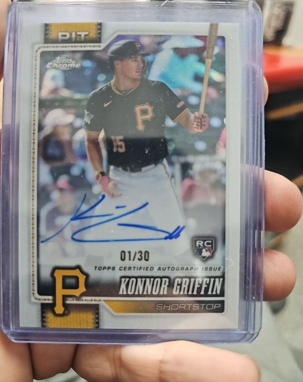 2026 Topps Chrome #RA-KG Konnor Griffin — front