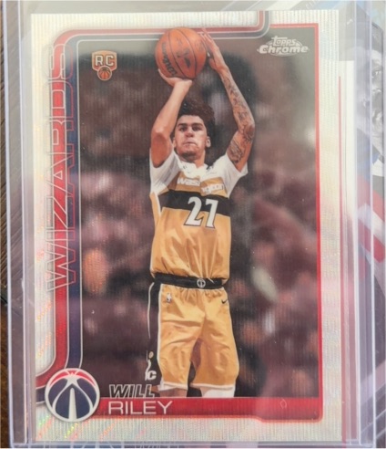2025-26 Topps Chrome Update #171 Will Riley — front