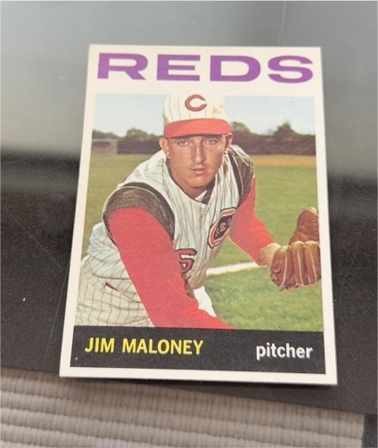 1964 Topps #420 Jim Maloney — front