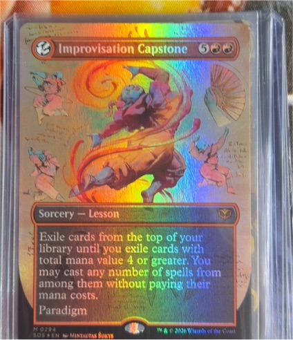 2026 Magic: The Gathering #294 Improvisation Capstone — front