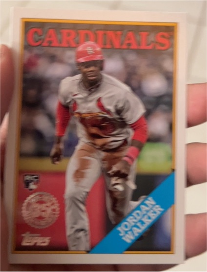 2023 Topps Update '88 #88US-49 Jordan Walker RC — front