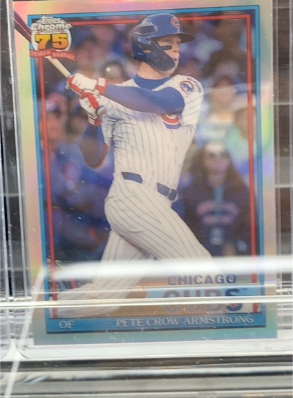 2026 Topps Chrome 75 Years of Baseball #91CB-14 Pete Crow-Armstrong — front