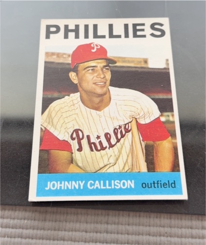 1964 Topps #135 Johnny Callison — front
