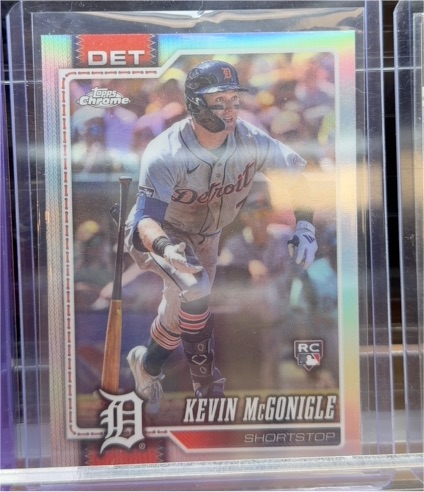 2026 Topps Chrome #16 Kevin McGonigle — front